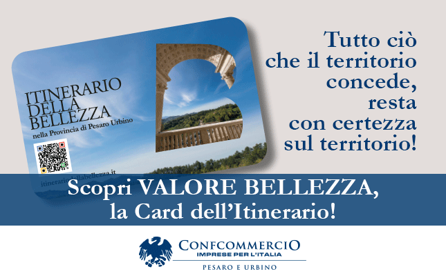 Card Valore Bellezza - Carta ufficiale itinerario della bellezza
