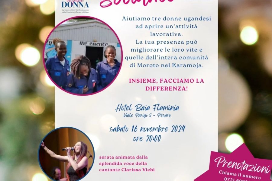 Cena Solidale per aiutare donne ugandesi 