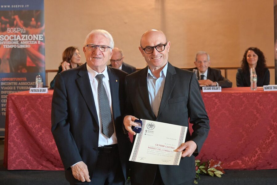 Lavoro e legalità: premiati i Maestri del Commercio, il procuratore De Lucia e Violante