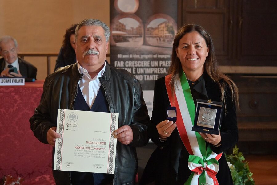 Lavoro e legalità: premiati i Maestri del Commercio, il procuratore De Lucia e Violante